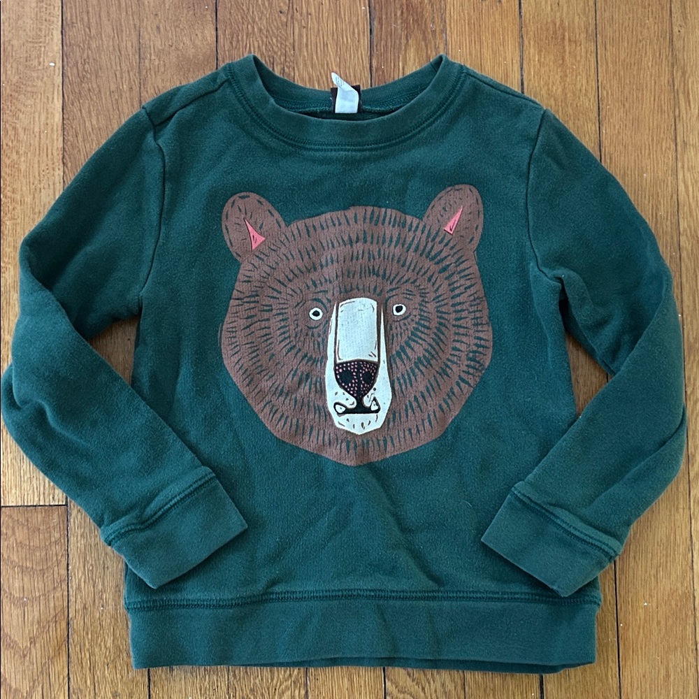Tea Collection bear sweatshirt